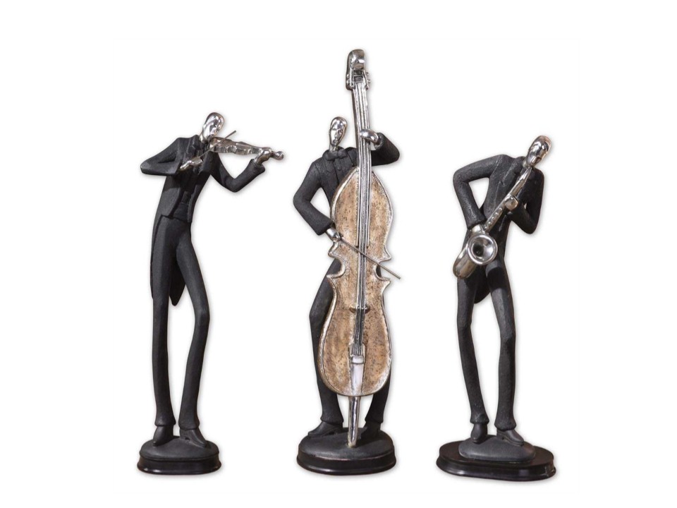 AC-19061-MUSICIANS SET OF 3