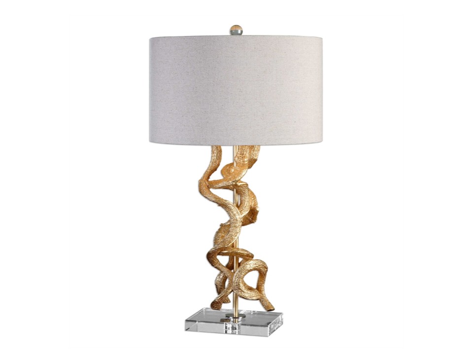 AC-27113-1-TWISTED VINES TABLE LAMP