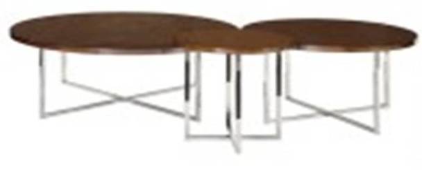 FERDIE-8CF-007C-COFFEE TABLE -TS-506-BIRD VENEER