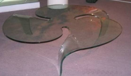 B-267-A-COFFEE TABLE -BROWN