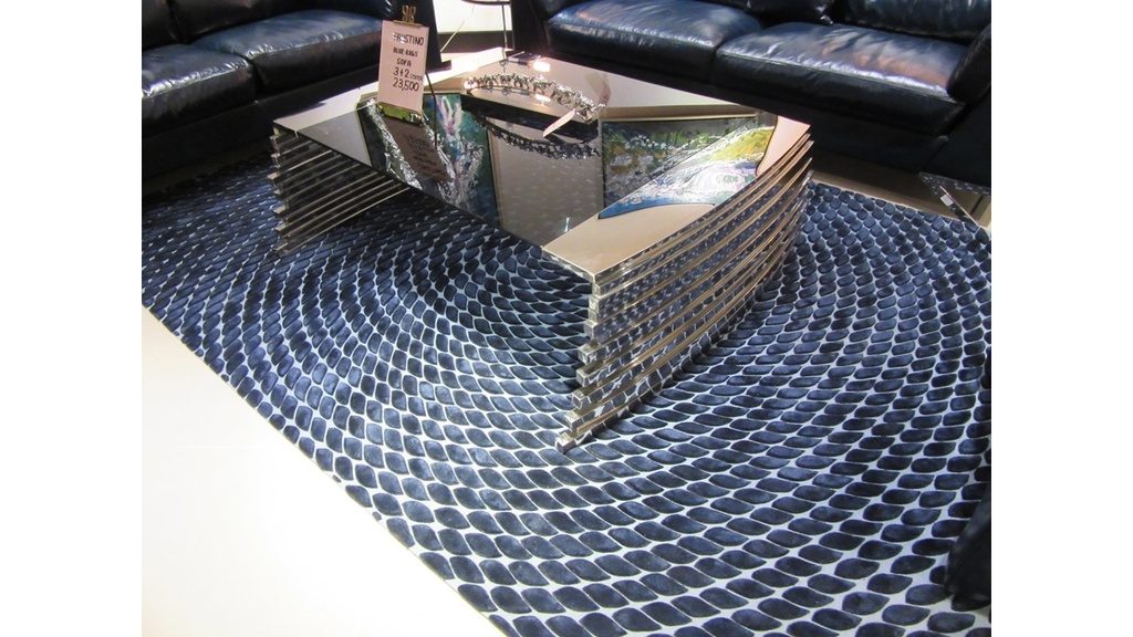 BLEMS-C-12463-COFFEE TABLE (150*120*41) -GREY
