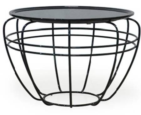 CARL-CD-CJ1089B-END TABLE -FRENCH GREY+L.GREY