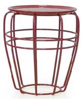 CARL-CD-CJ1089C-END TABLE -BLACK+BLACK