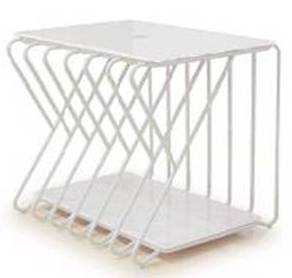 CAGE-CD-CJ1092B-END TABLE -PEARL GREY