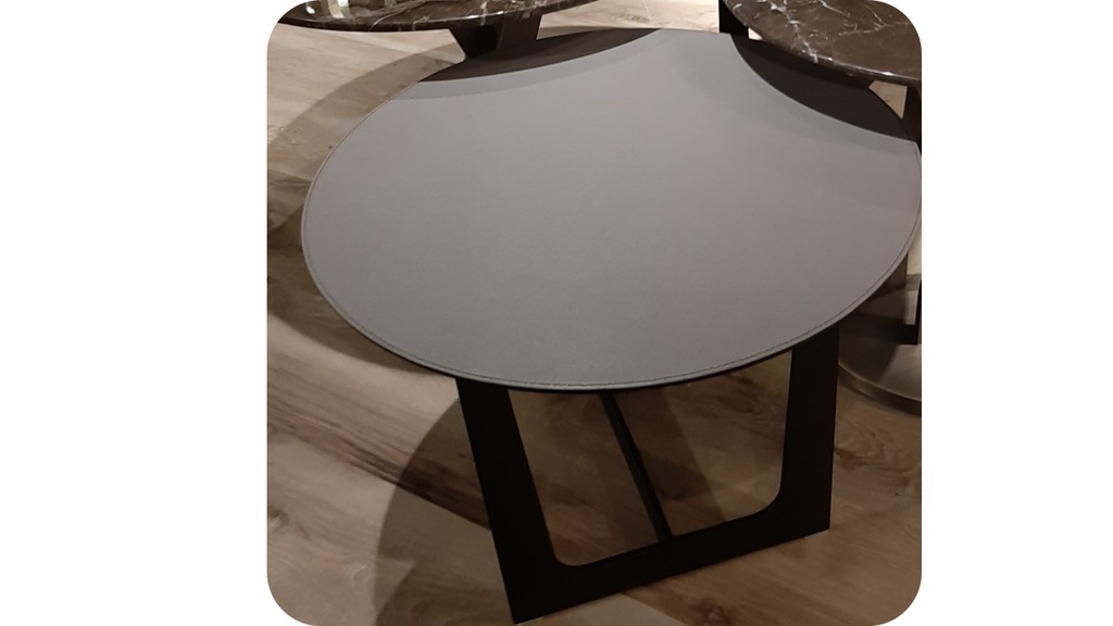 TALIA-CF-CJ1391B END TABLE (600*471) - EL05+MATTE BLACK LEG