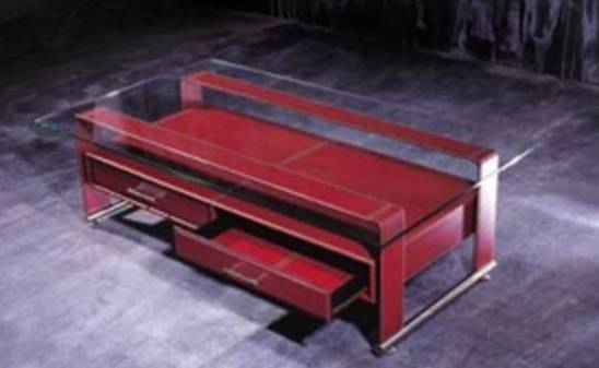 CT-10-1 COFFEE TABLE BROWN F-006