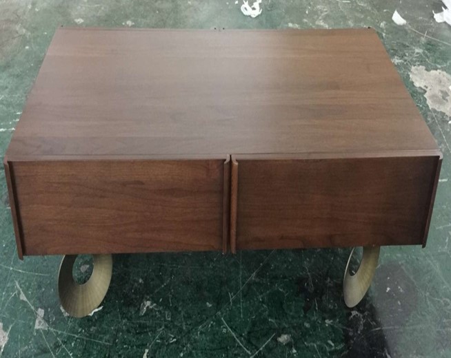 LEONARDO-CT-17033-COFFEE TABLE (1400*700*400) -WALNUT