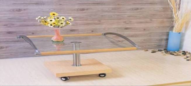 DM-6351-LAMP TABLE -WENGE ASH
