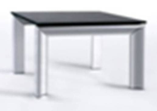 MARSELLES(DM-6395)-END TABLE -SILVER BLACK