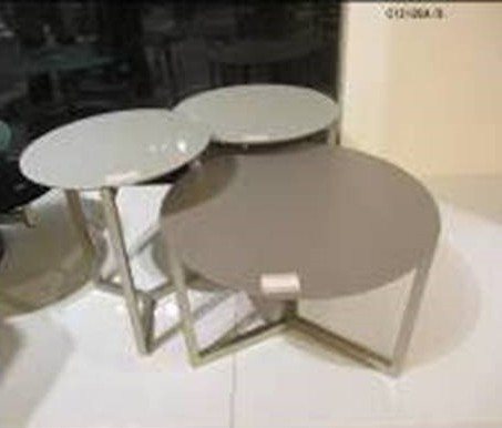 EDITH-E-13188B-COFFEE TABLE (50*50) -MATT COFFEE-W6113-1