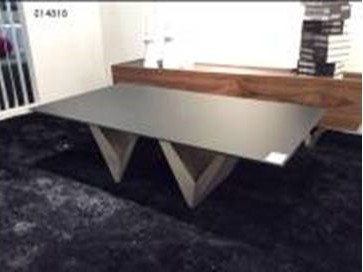 COURTNEY-E-14818-END TABLE -FROSTED BLACK NICKEL