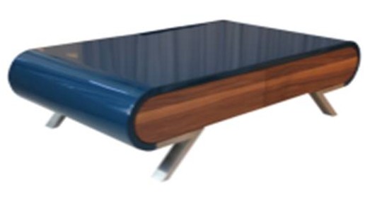 SAMUEL-SE-181A-COFFEE TABLE (1250*700*350) -FULL GREY(F23)