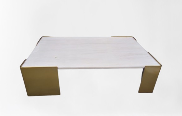BENEDETTO-ICE-TZ-203A-COFFEE TABLE(1500*1000*380)-CARY ICE JADE MARBLE