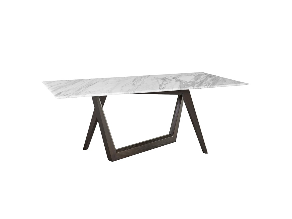 MELBORN-DT-19078-DINING TABLE (2200*1200*750)-AMAN ROSE+D.WALNUT-G2