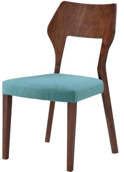 THERON-DINING CHAIR -BEIGE/D.WAL-1521-2