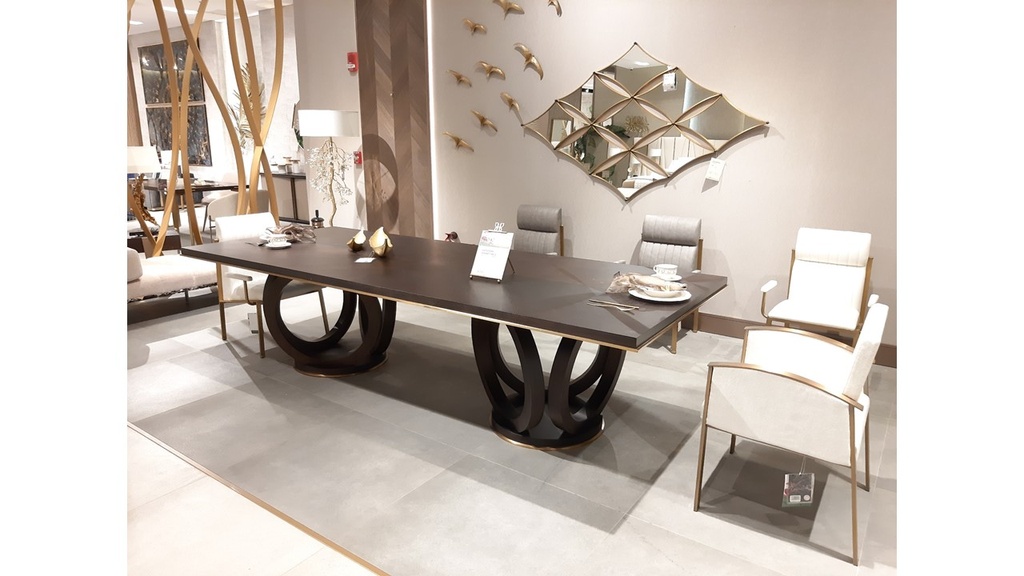 KATHERINE-TZ-031D-DINING TABLE ONLY (3000*1200*760)