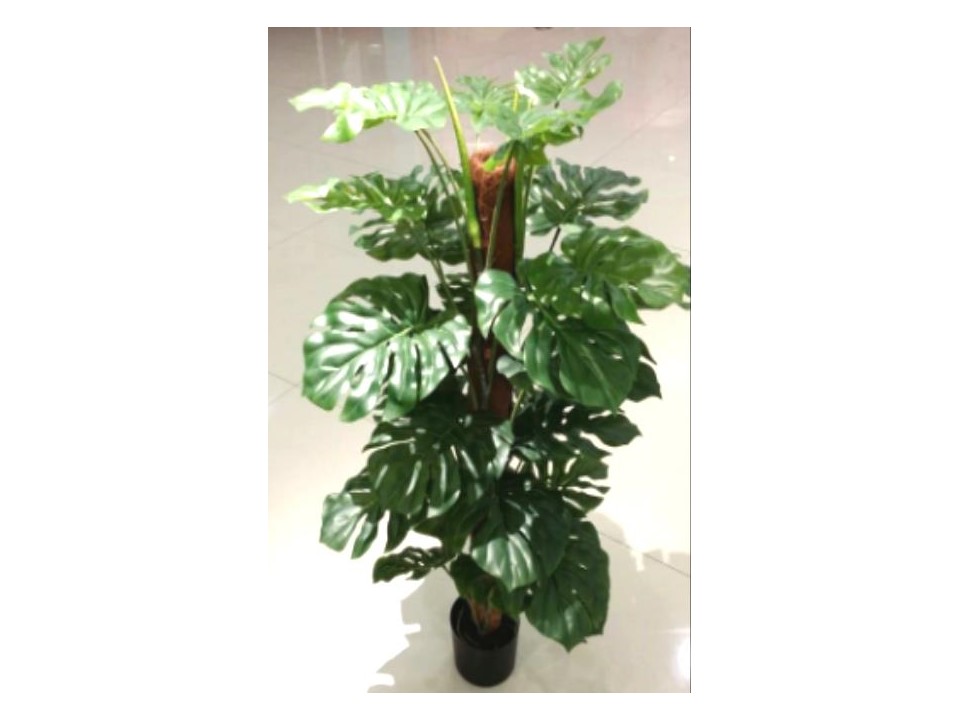 SWISS CHEESE-AH-P-38 ARTIFICIAL PLANT SMALL