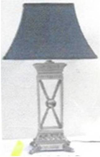 103310 TABLE LAMP W/SHADE 27"