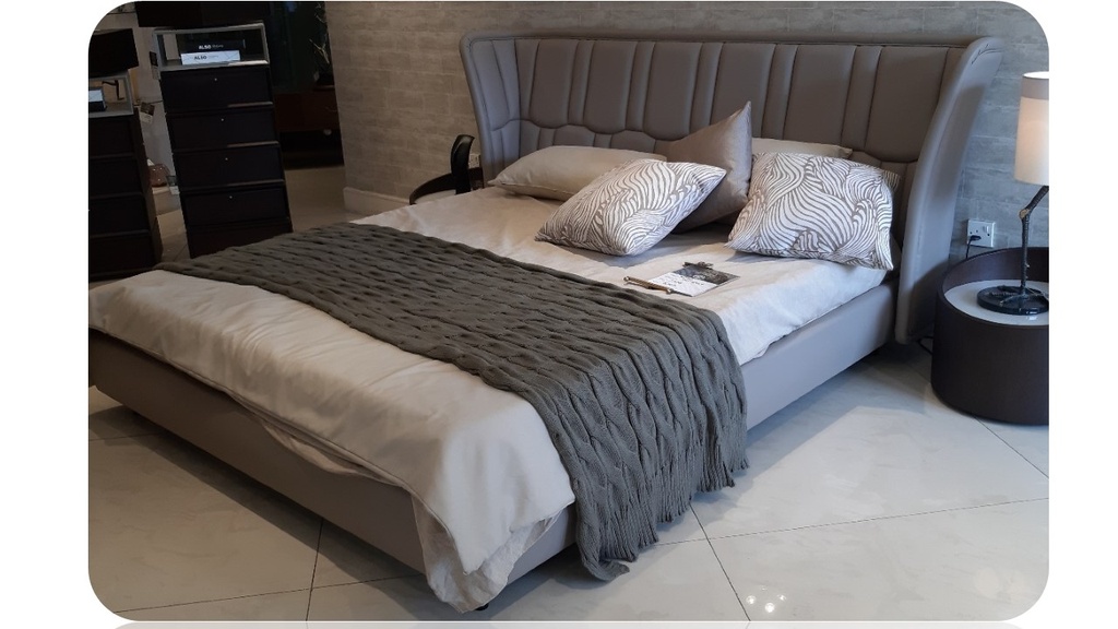 NOVA-A-2261-BED(180*200) -BAIDAFEILI -13 GREY