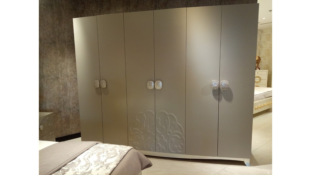 MALAK-A-526-6 DOOR WARDROBE -1542F