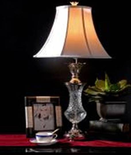 APG-109007-TABLE LAMP W/SHADE