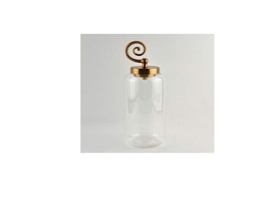 APL0890-DECORATIVE BOTTLE-(13*38)-COPPER+GLASS-NEW