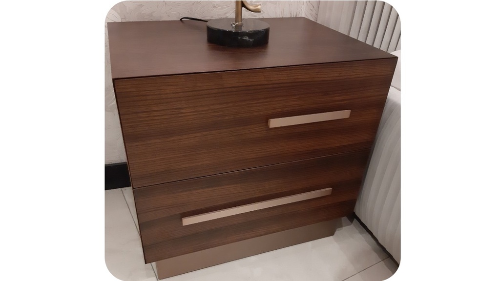 GRETTA-2105-RIGHT NIGHT STAND  - ANT BRASS-MFJ54/ZA51