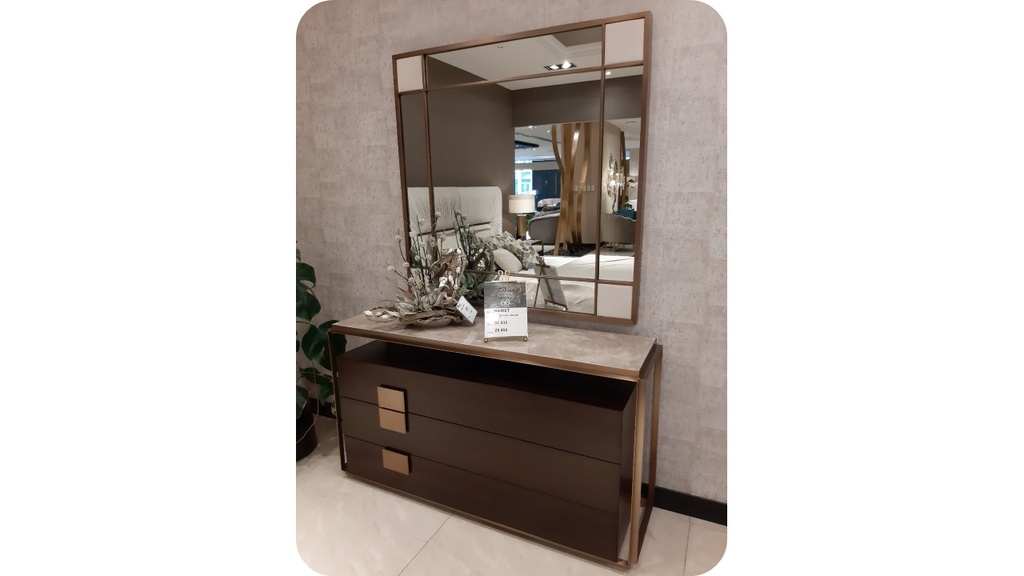 HARIET-ANT.BRASS-DRESSER (WT2052) - ANT.BRASS-(MFL34/MBL95/ZA16/SA151)