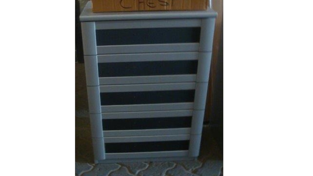 HAVANNA 5/DRAWER CHEST-BLACK