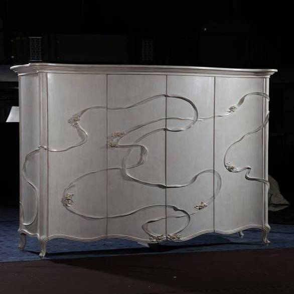 FANTASY-HF-G-019-4 DOOR WARDROBE