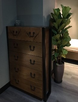 HYADD-CHEST OF DRAWER -STILO WALNUT