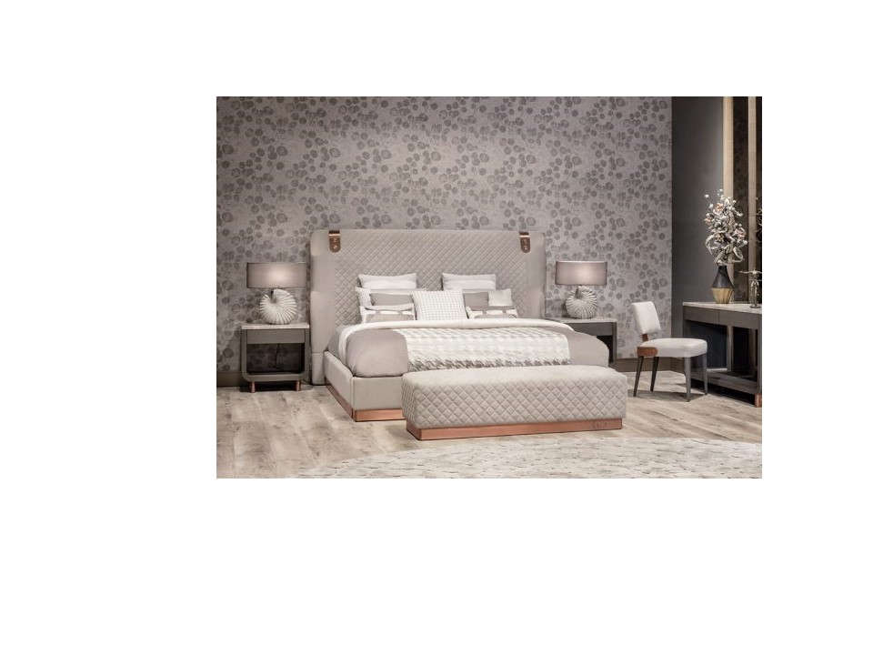 IRMA- NIGHT STAND (NTS2159) -ROSE GOLD-MFL112/MBL95