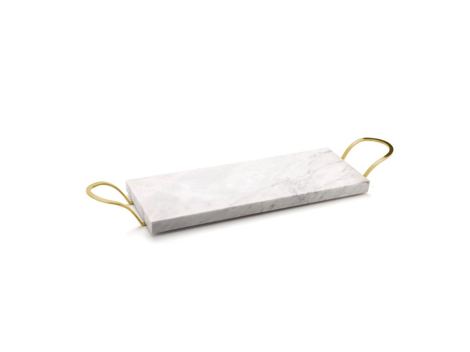 APL-1381-TRAY (61*16*6.5)-MARBLE & IRON