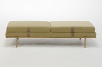 STACY-P-1308-BENCH (1600*550*450)-GREEN/BROWN(XA-021/XM-002)-G2