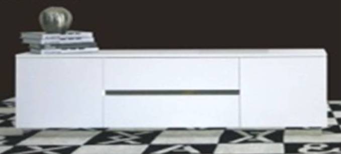 IVAN-AK-607-160-T.V UNIT (1600*450*496) -BLACK CROC