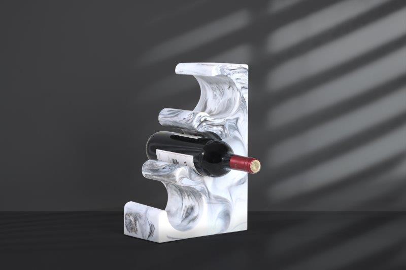 B0121A-WINE HOLDER-(210*130*330)-WHITE