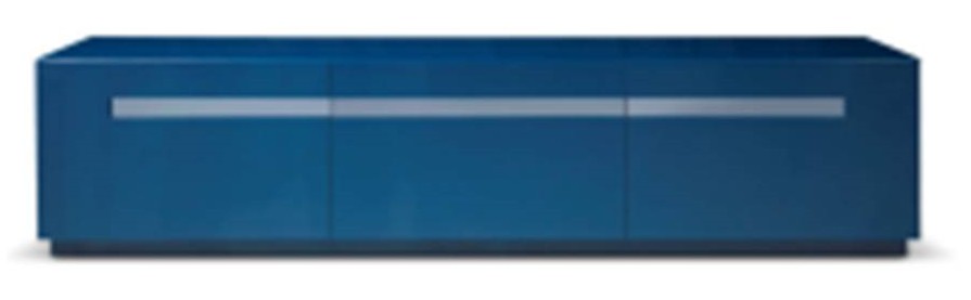 TIZZA-TV-113-T.V STAND (1800*400*420) -BLUE GLOSS(F14)+GREY
