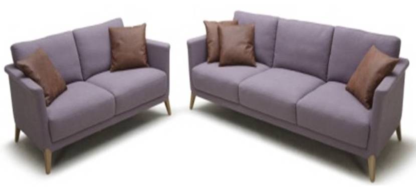 KALISTO-K-066-SOFA SET -(3+2) (4*CUSHIONS) -LILAC-F-052