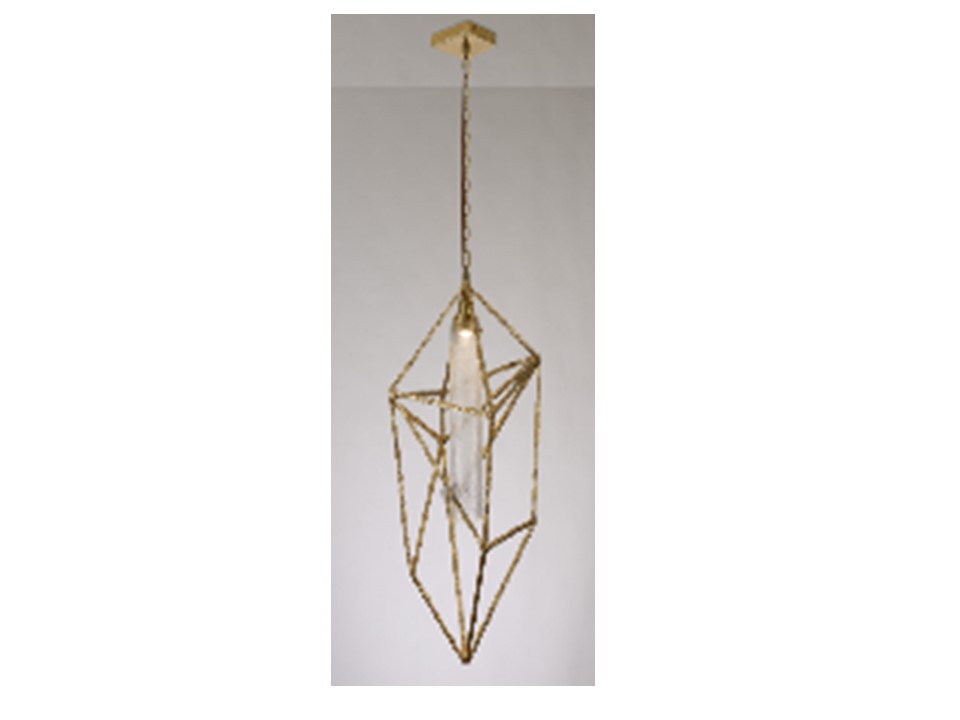 C-2930-L-CEILING LAMP-(L560*W560*H960)-GOLD-G1