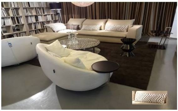 LALLY-L-157-LEISURE CHAIR(1260*1030*780) -BROWN LEAT-LY57-02