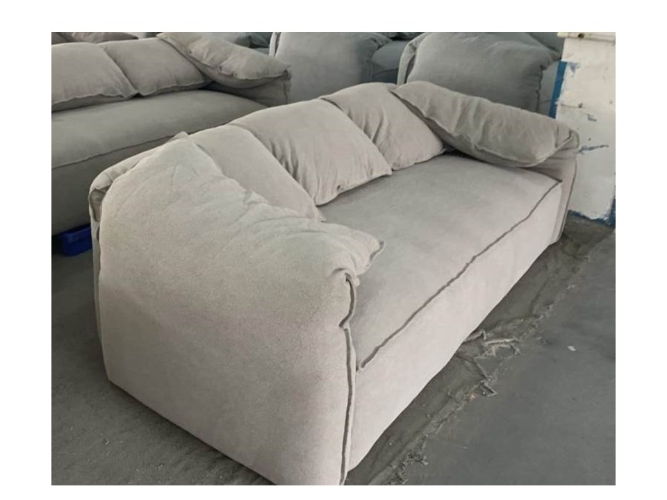 HARPER-MY-786-3 SEATER SOFA(270*108*76.5)-GOLDEN BEIGE-9142-11A