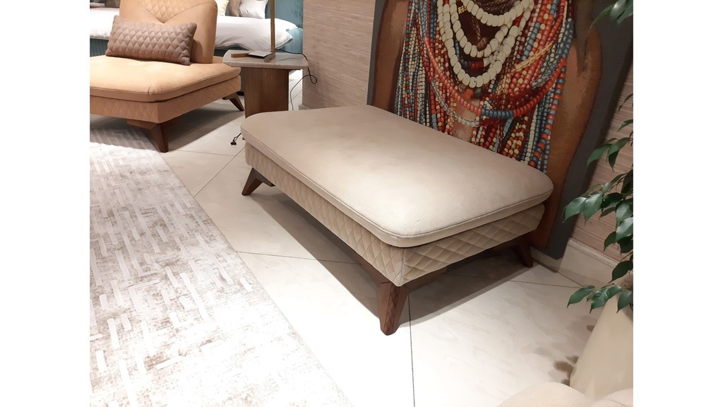 NEW QUATRO-POUF - L.BROWN-NUBUK-20/04