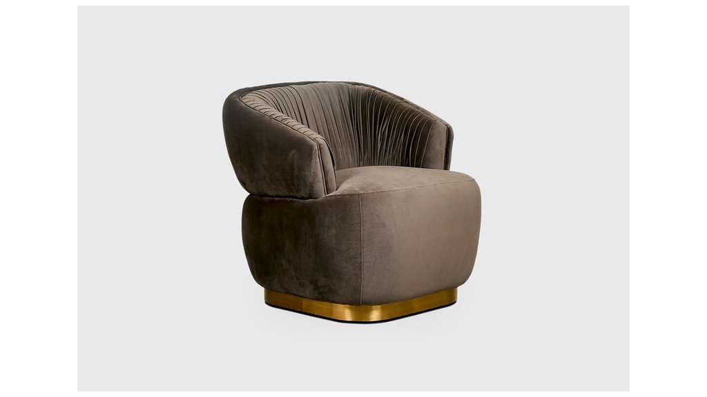 SELENA CHAIR - KOMODO 79-DARK BROWN