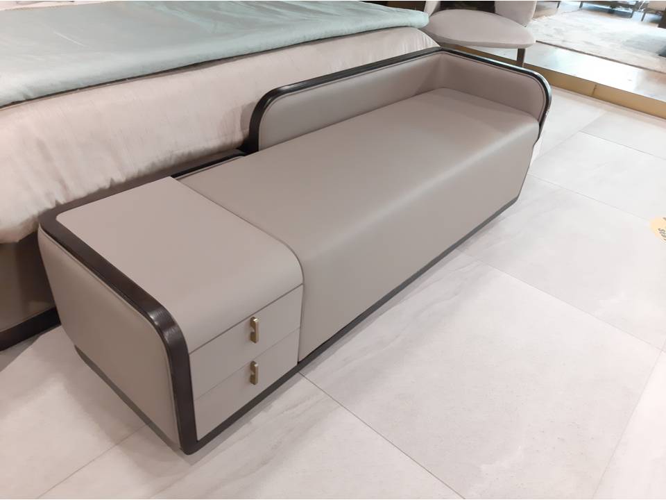 IRINA - TP-1208-BENCH  -T1/T8-TE053-BONDED LEATHER