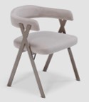 BERYL-G3-DC-2271-DINING CHAIR-(MFL-112/SA97)PICCOLO ANTIQUE LUX TITANIUM-G3