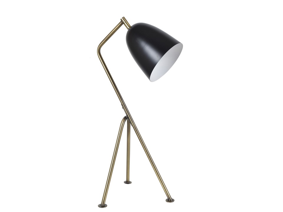 CVAER1639-DESK LAMP (DIA 6.*7*23.5"H)-ANTIQUE BRASS