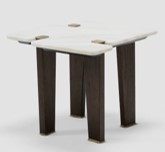 CURTIS-G2-LT-004-END TABLE(60*60*48)-ONYX+SSTJ-2102+17169#WALNUT-G2