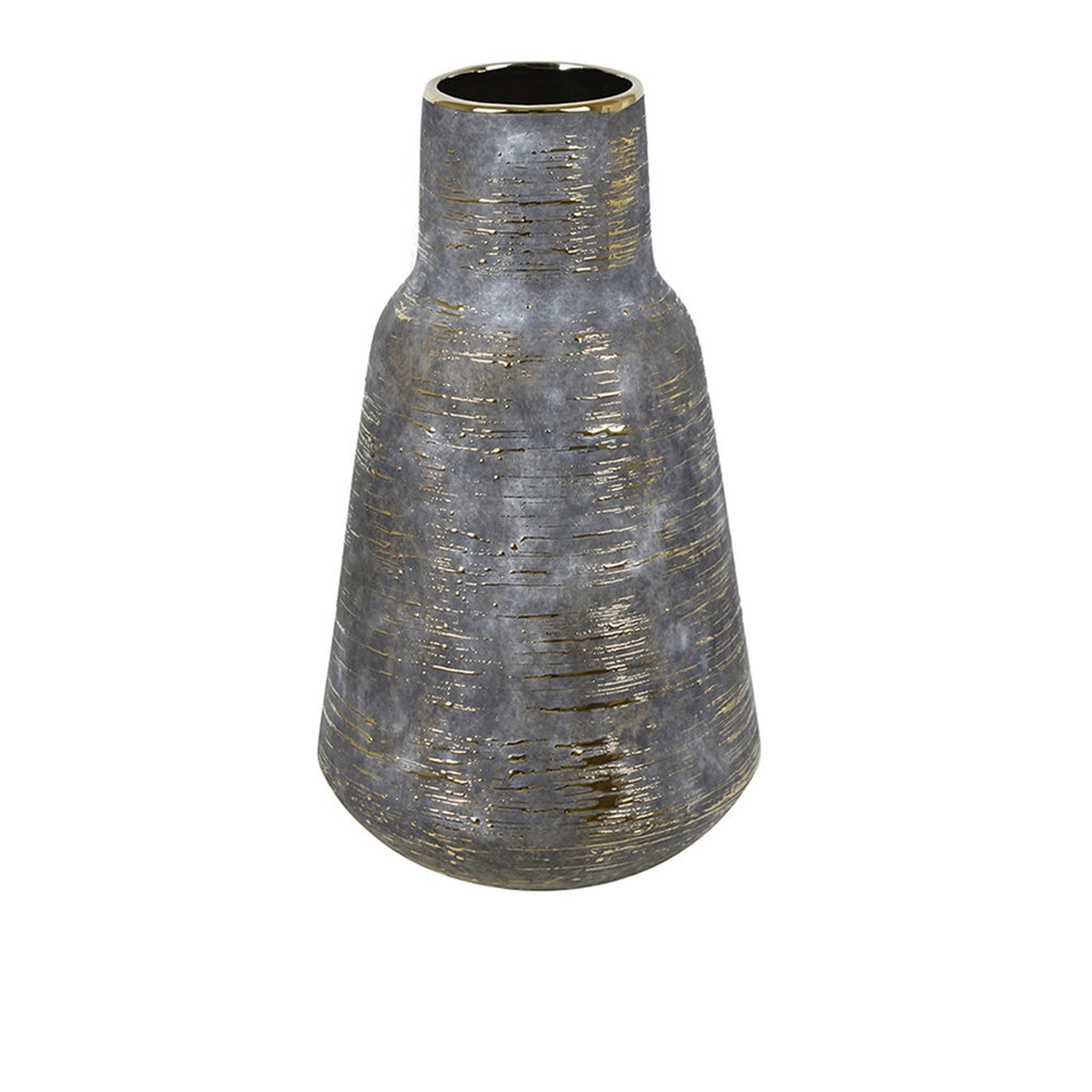 CVVZSA-021L-(15.5H)-CERAMIC VASE SIZE-(B5.5''W8.5''H15.5'')