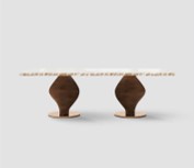 REINA-AMAN ROSE-DT-16152-DINING TABLE (1900*1100*750) -AMAN ROSE+358-2#WALNUT MATT-REV