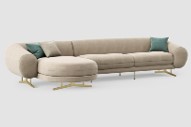 BONO-G2-LEFT CORNER SOFA-(RELAX 57/RELAX 62)-BEIGE/GREEN-G2
